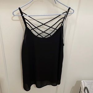 Sexy multi strap cami! Black and sexy!